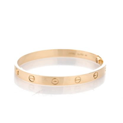 Cartier 18K Yellow Gold LOVE Bracelet 17 4 of 7
