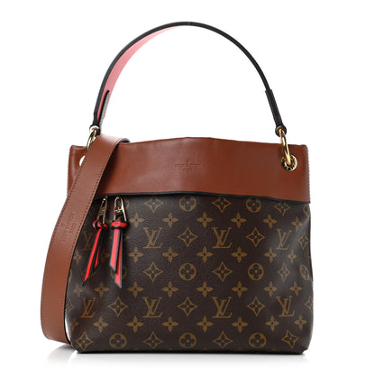 Louis Vuitton Monogram Tuileries Besace Caramel Rouge 1 of 11