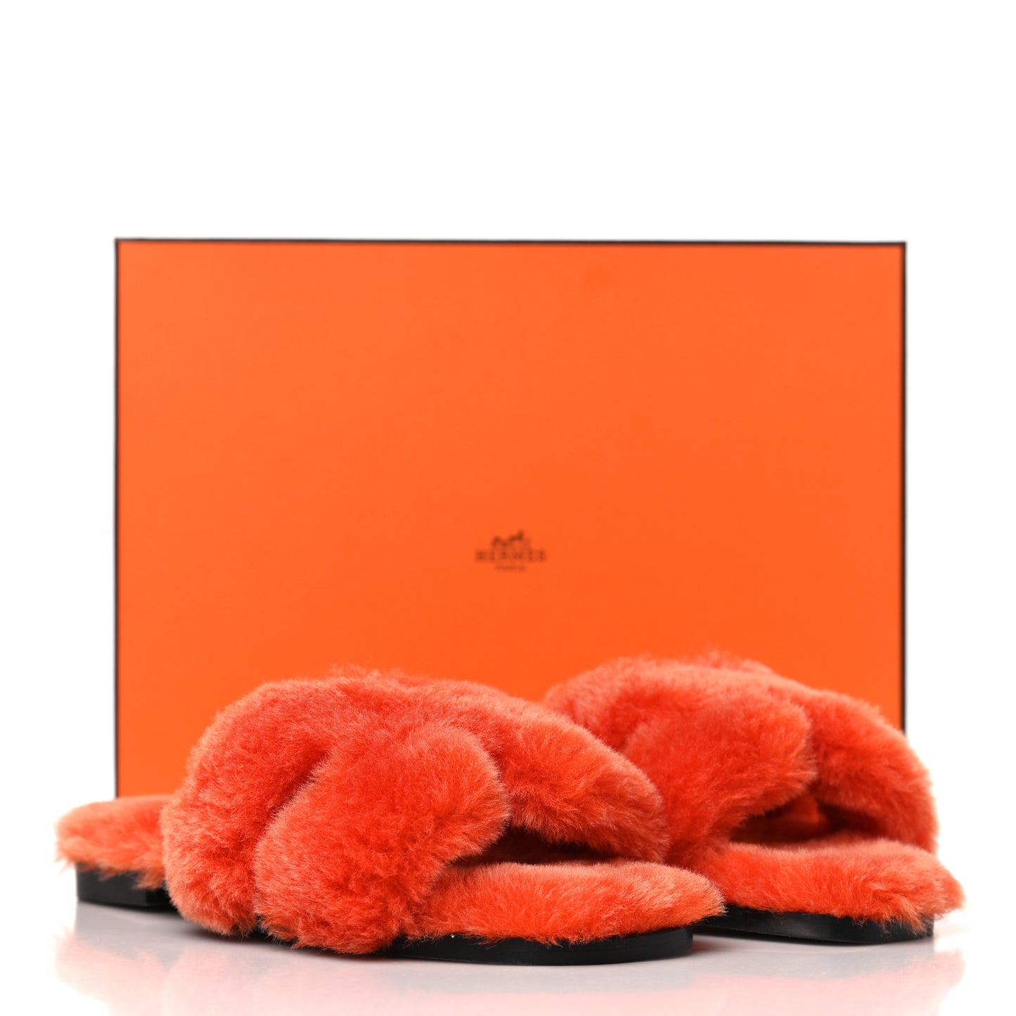 Woolskin Oran Sandals 35.5 Orange