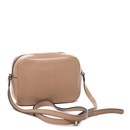 Gucci Pebbled Calfskin Small Soho Disco Bag Camelia 1 of 10