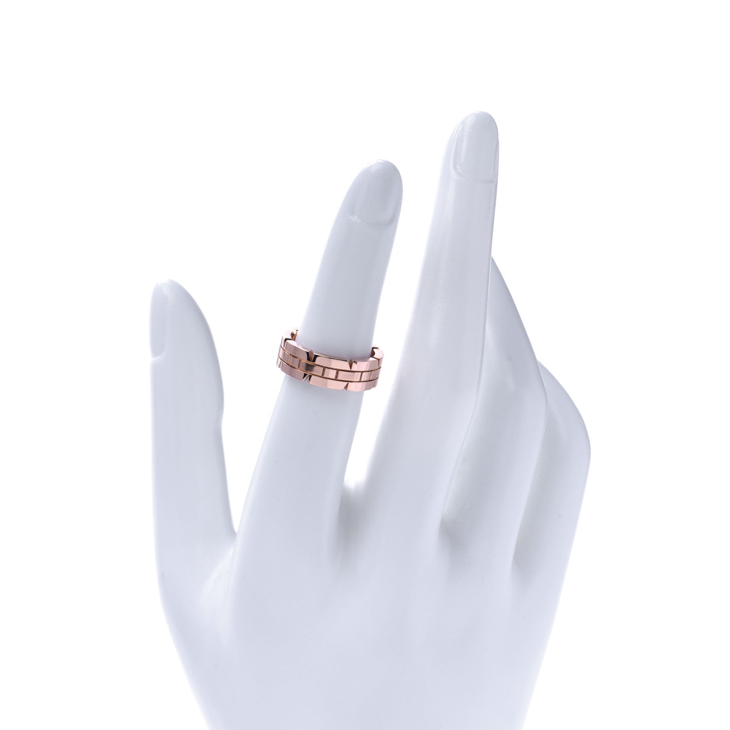 Cartier 18K Pink Gold Tank Francaise Band Ring 50 5.25 2 of 5