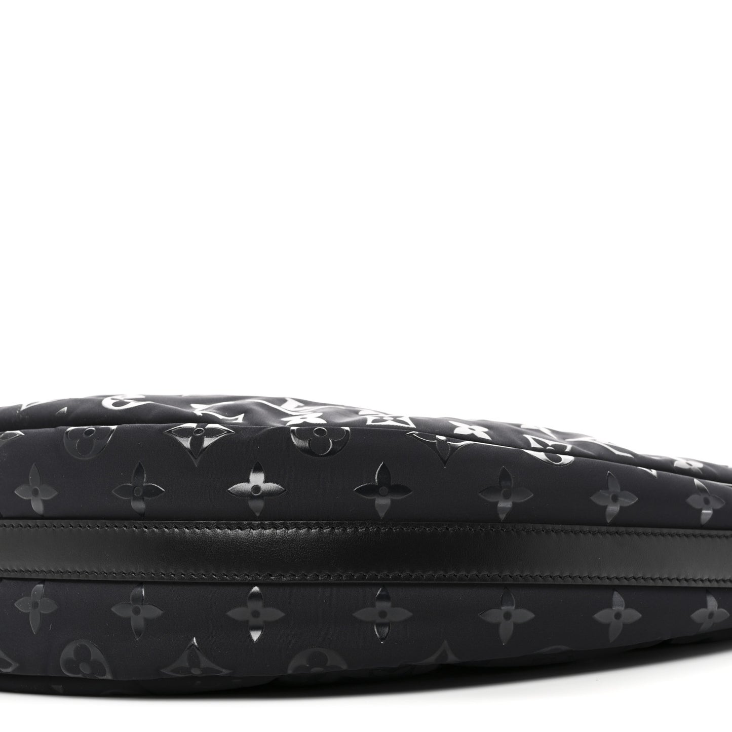 Nylon Monogram Loop Pocket Hobo Polar Night