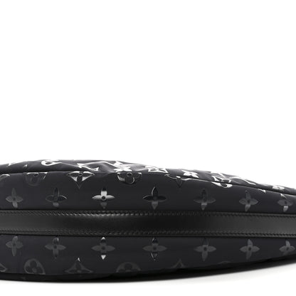 Louis Vuitton Nylon Monogram Loop Pocket Hobo Polar Night 9 of 9