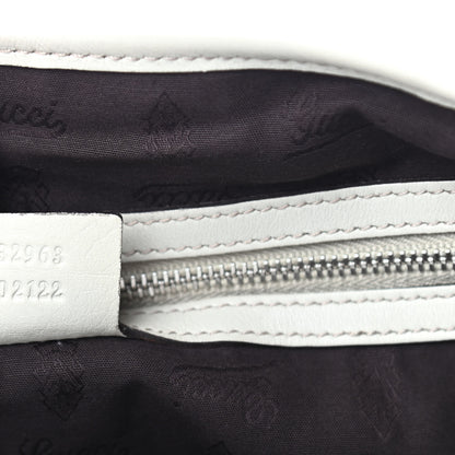 Gucci Guccissima Medium GG Twins Shoulder Bag Off White 7 of 10