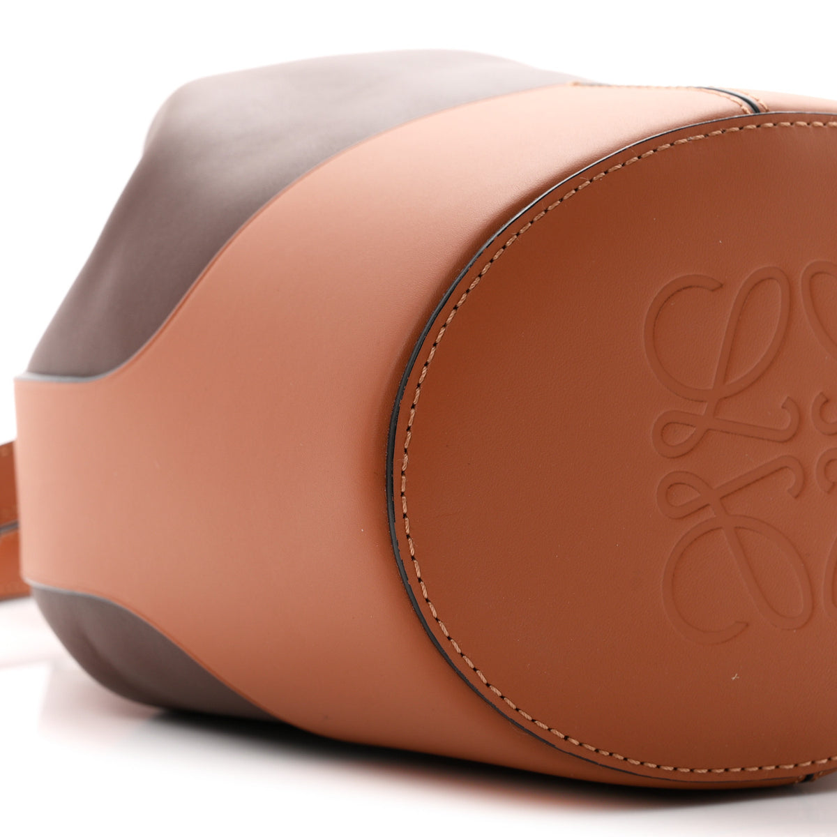 Loewe Calfskin Small Balloon Bucket Bag Hazelnut 9 of 10