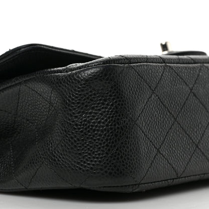 Chanel Caviar Quilted Medium Double Flap Black 8 of 9