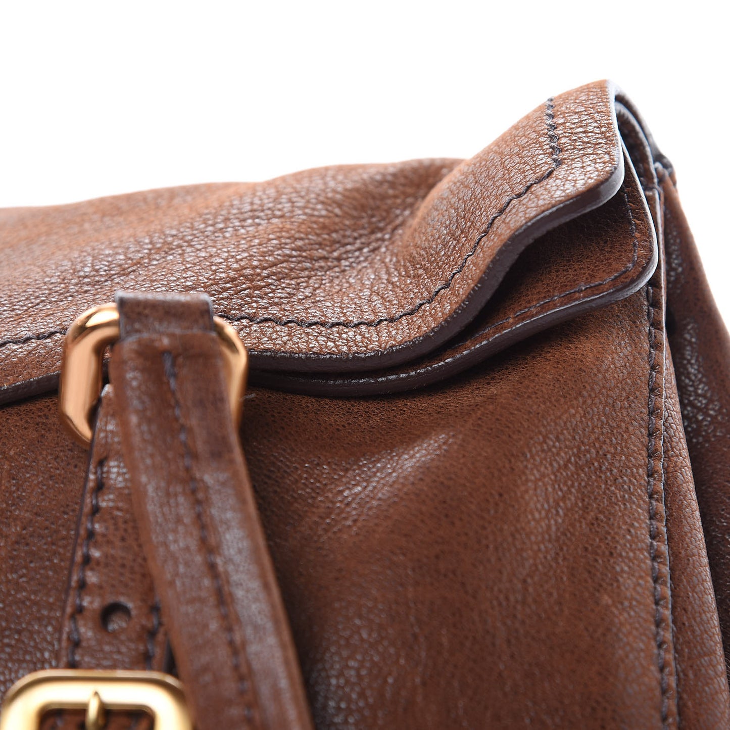 Cervo Antik Easy A Foldover Pushlock Satchel Bruciato