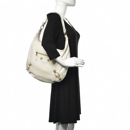 Balenciaga Agneau Giant 21 Gold Hardware Hobo Natural 2 of 12