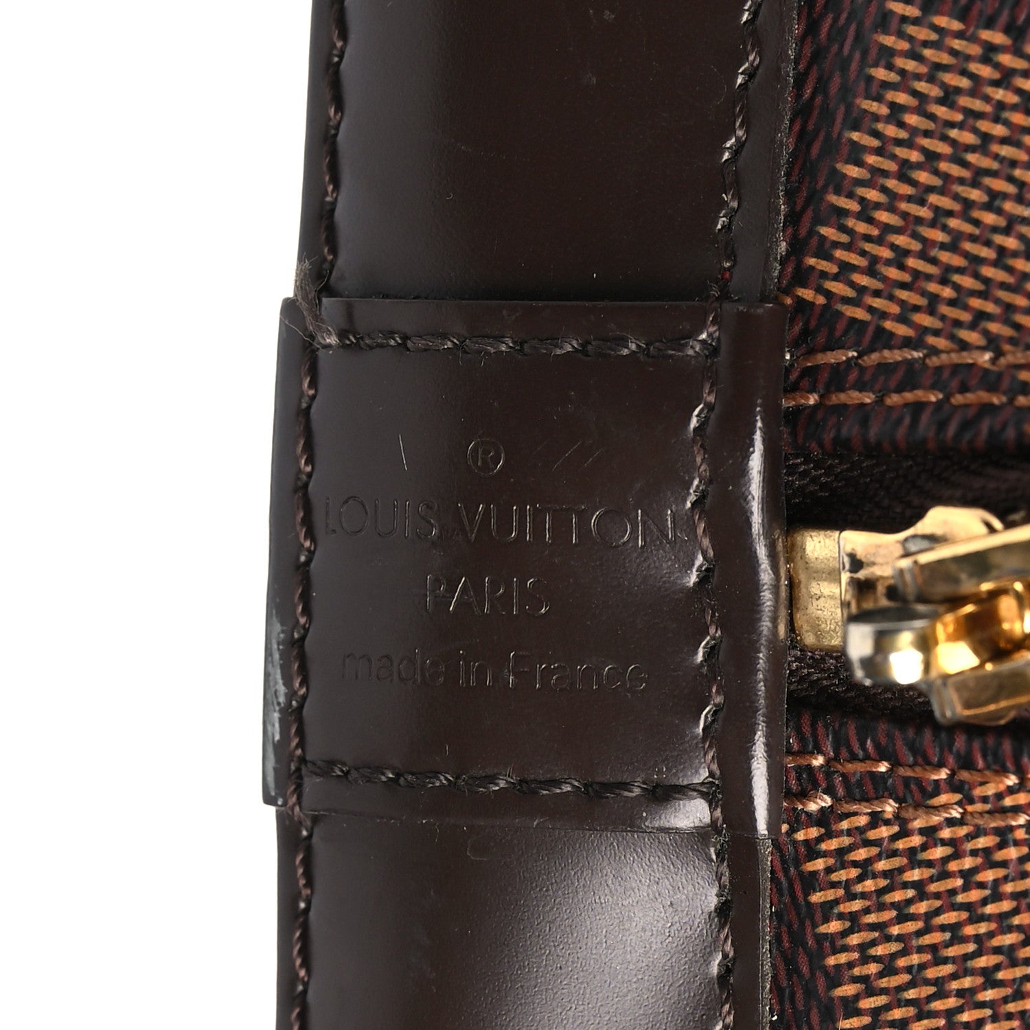 Louis Vuitton Damier Ebene Alma PM 6 of 10