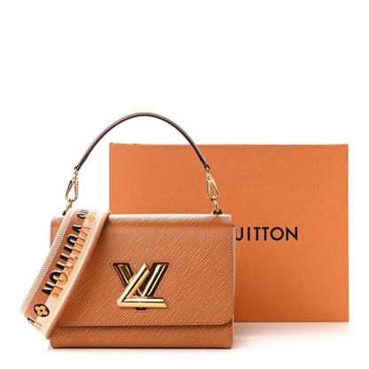 Louis Vuitton Epi Twist Shoulder Bag MM Gold Honey 9 of 9