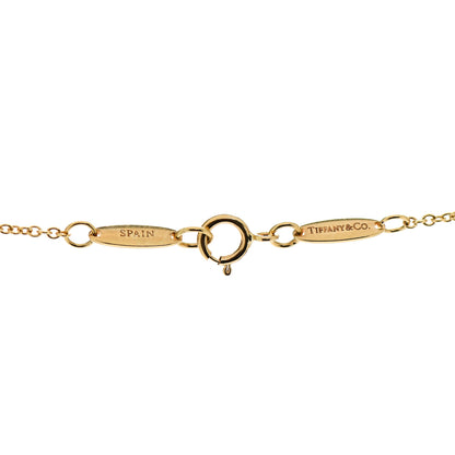 Tiffany 18K Yellow Gold Elsa Peretti Round Disc Pendant Necklace 5 of 6