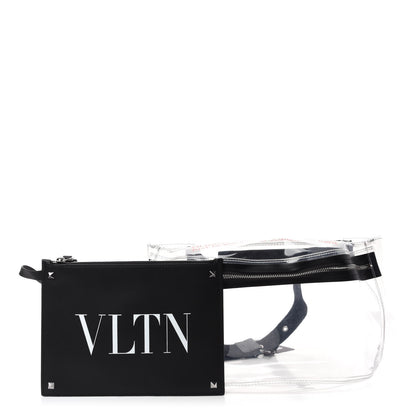 Valentino Garavani PVC VLTN Belt Bag Black 3 of 13