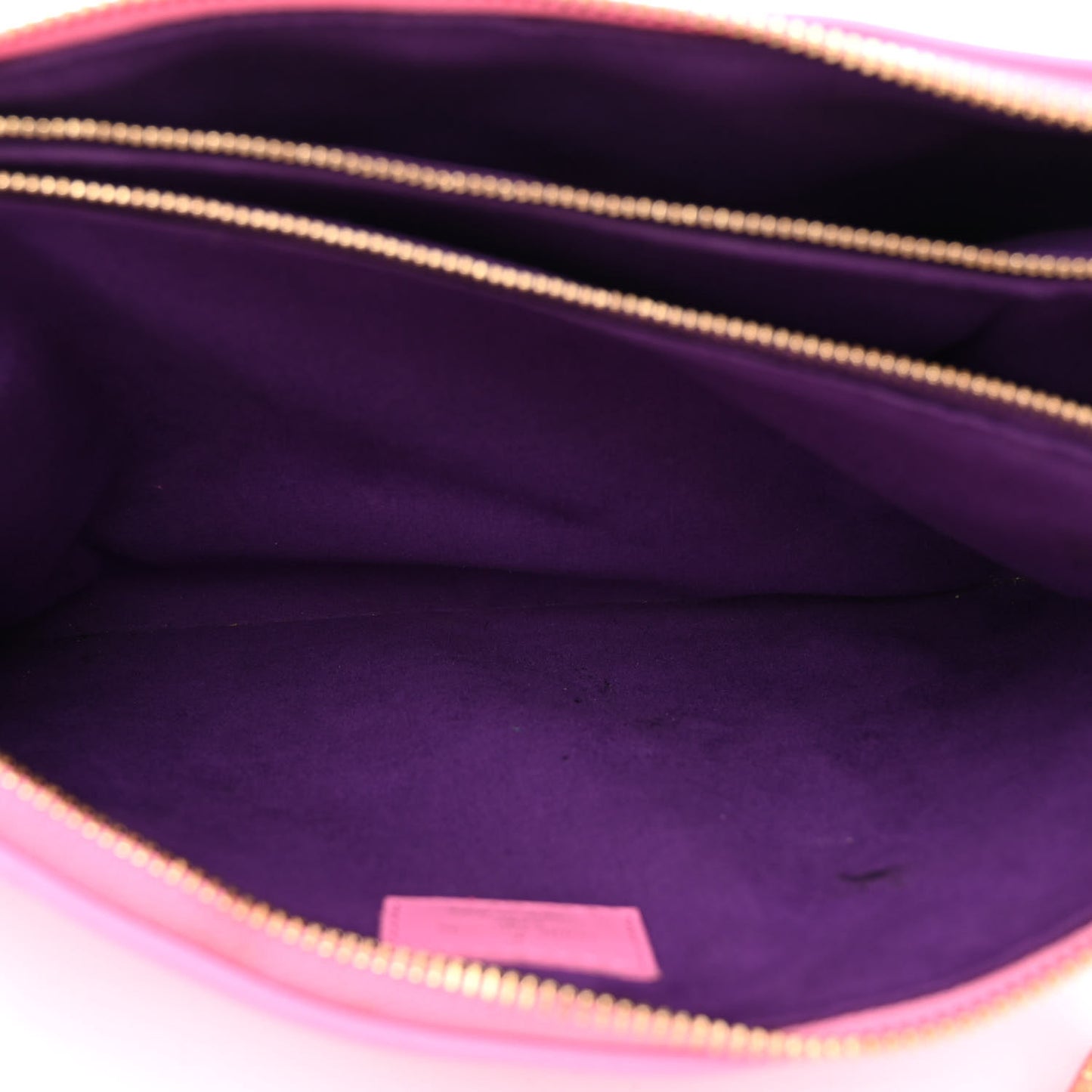 Lambskin Embossed Monogram Vuittamins Coussin PM Rose Violet