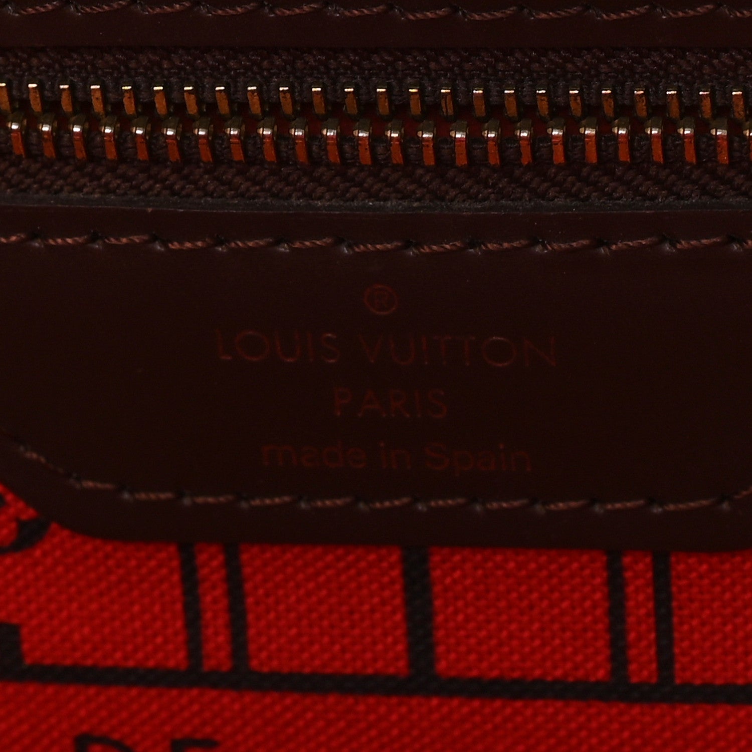 Louis Vuitton Damier Ebene Neverfull MM 6 of 10