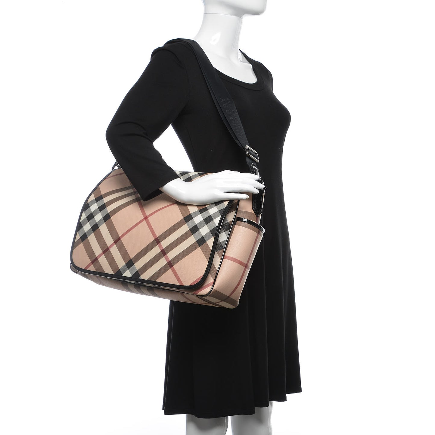 Nova Check Diaper Messenger Bag