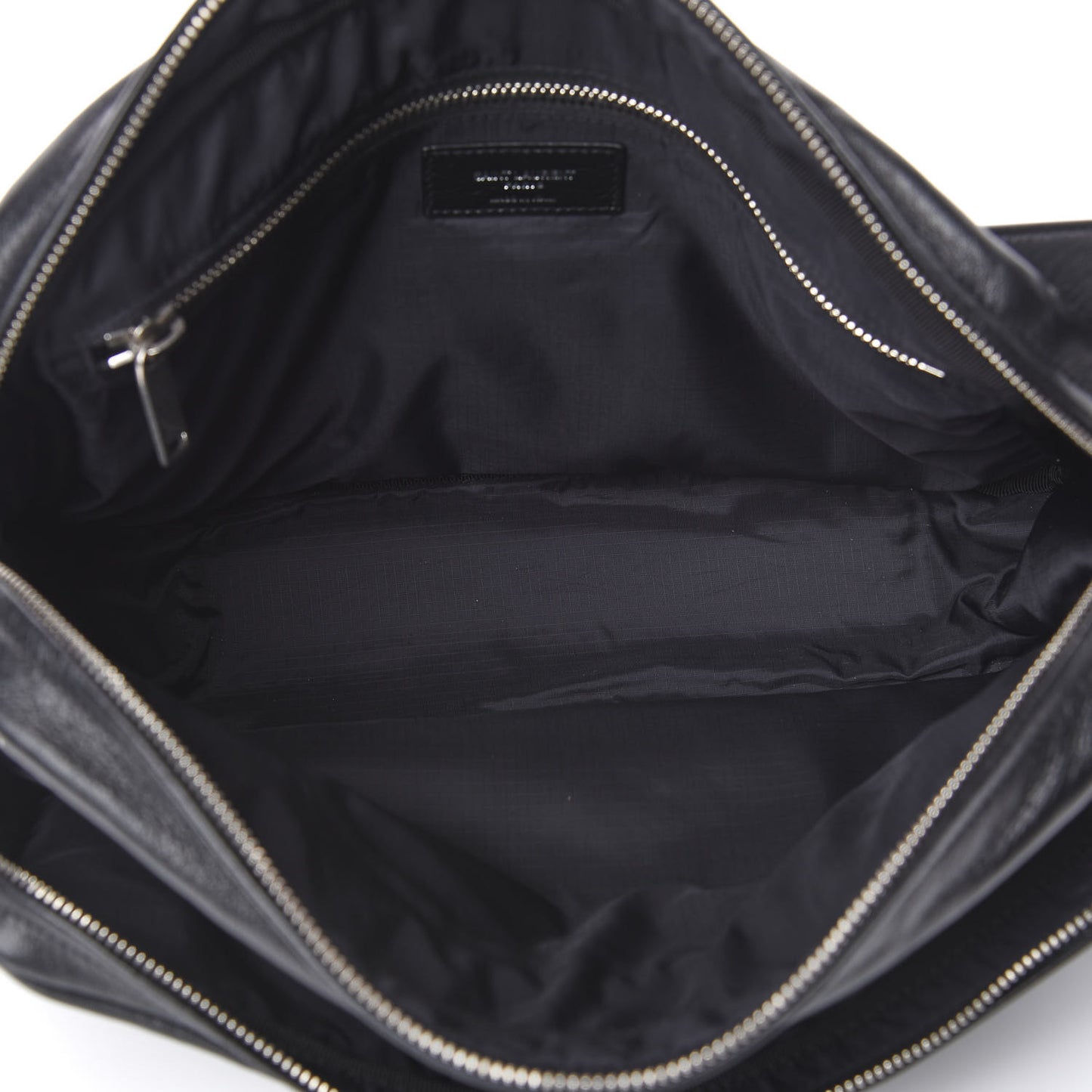 Lambskin Sid Messenger Bag Black
