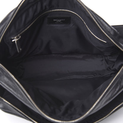 Saint Laurent Lambskin Sid Messenger Bag Black 4 of 11