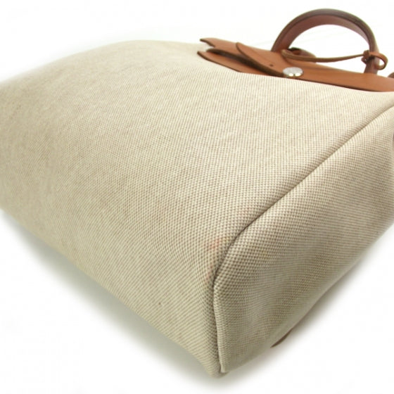 Hermes Toile HERBAG Oatmeal 5 of 11