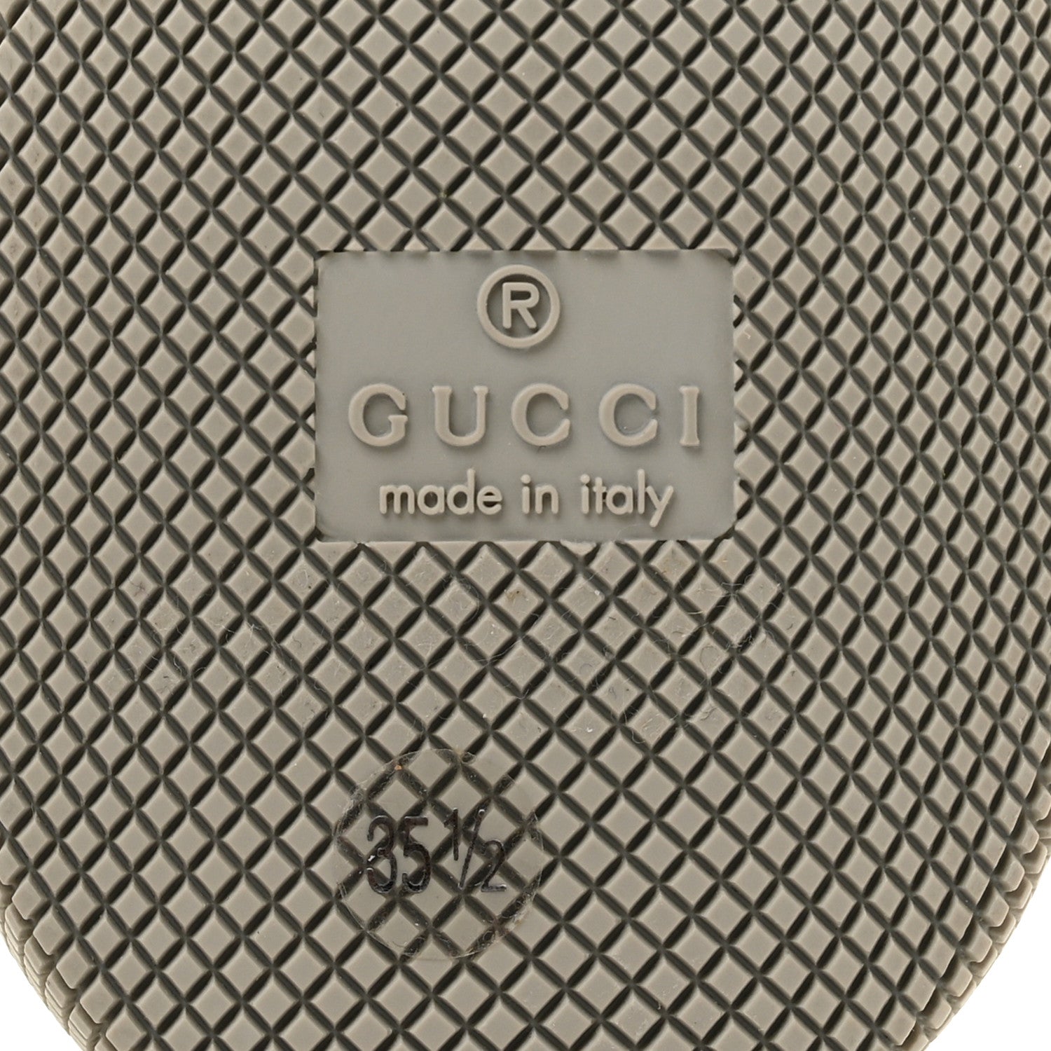 Gucci GG Monogram Web Screener Sneakers 35.5 White Grey Pink 8 of 10