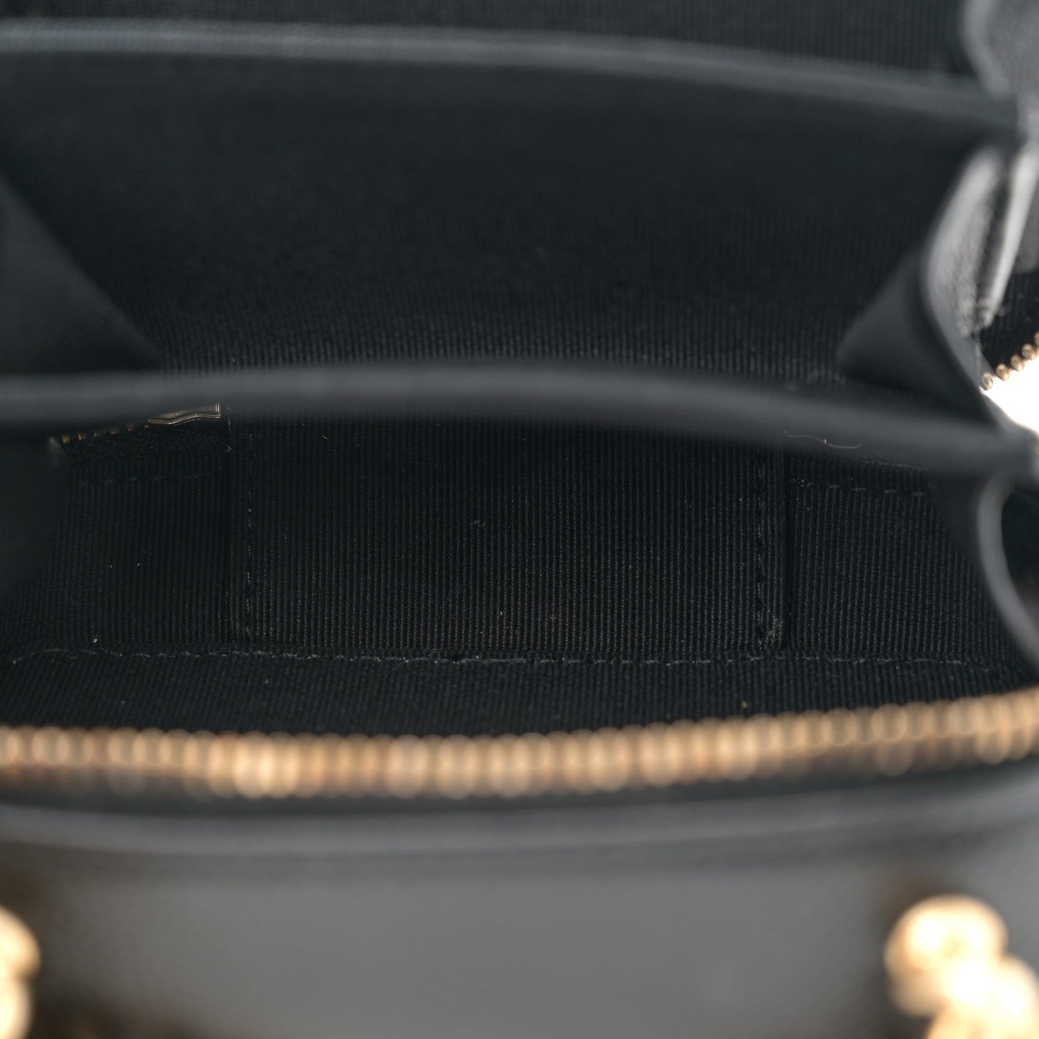 Chanel Caviar Quilted Mini Boy Clutch With Chain Black 5 of 10