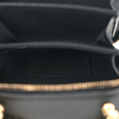 Chanel Caviar Quilted Mini Boy Clutch With Chain Black 5 of 10