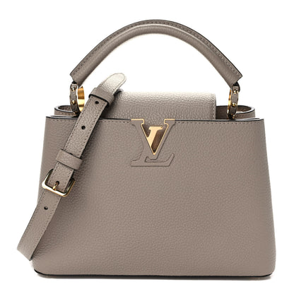 Louis Vuitton Taurillon Capucines BB Galet 1 of 8