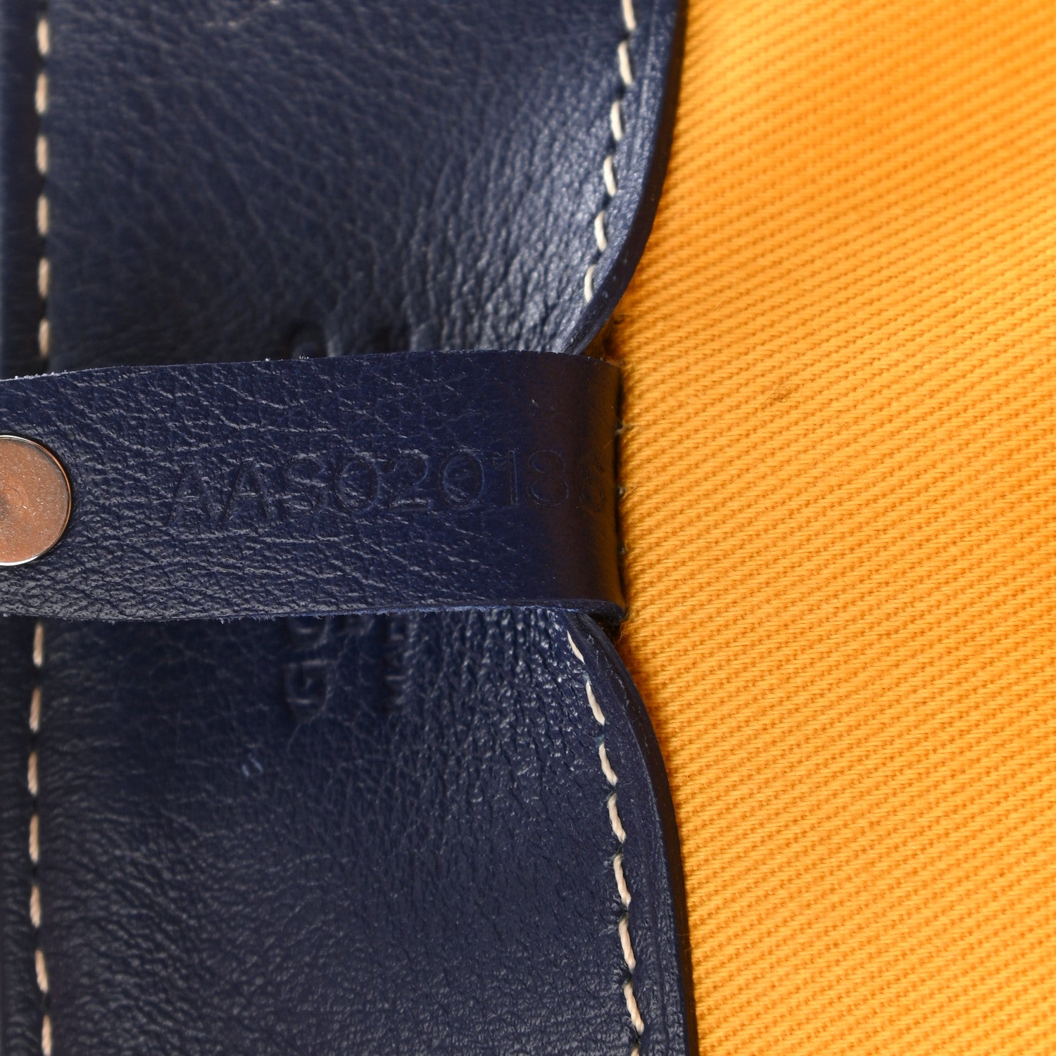 Goyard Goyardine Voltaire III Tote Navy 7 of 11