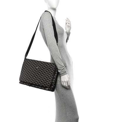 Goyard Goyardine Capetien Messenger Bag Black 2 of 10