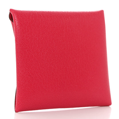 Hermes Chevre Chamkila Bastia Coin Purse Rose Extreme 3 of 8