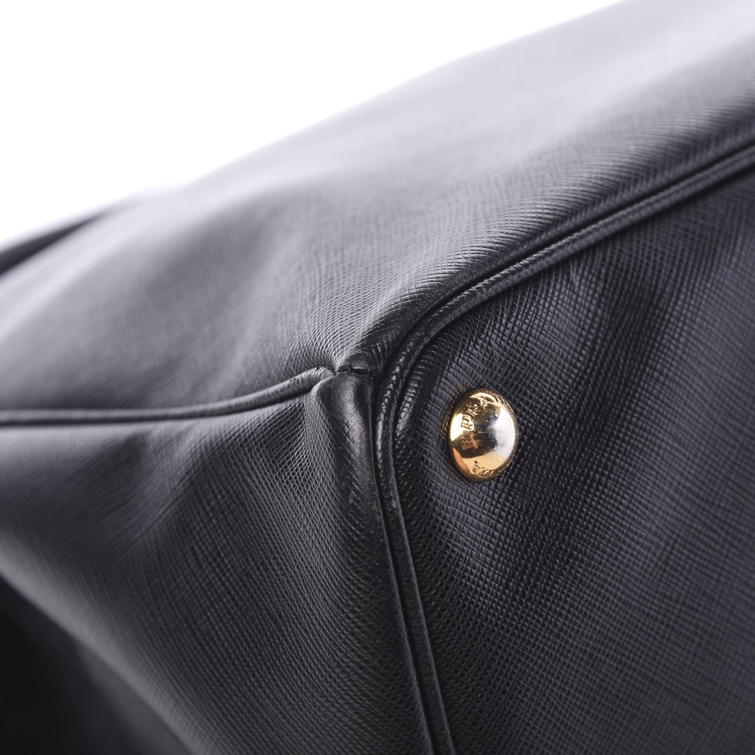 Prada Saffiano Lux Medium Tote Black 8 of 18