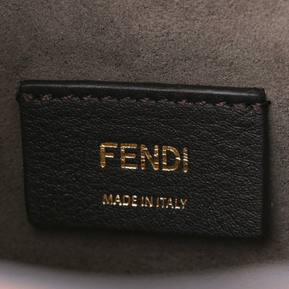 Fendi Vitello Liberty F is Fendi FF 1974 Embossed Mini Mon Tresor Bucket Bag Brandy 6 of 11