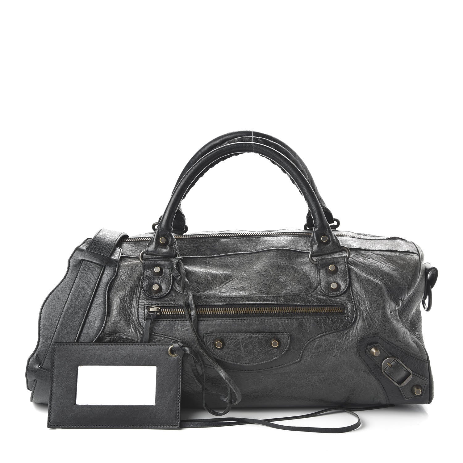Balenciaga Agneau Classic Hardware Twiggy Anthracite 1 of 10
