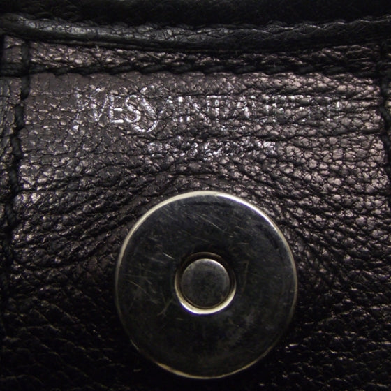 Saint Laurent Leather Saint Tropez Black 7 of 10