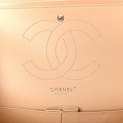 Chanel Caviar Quilted Jumbo Double Flap Beige Clair 6 of 11