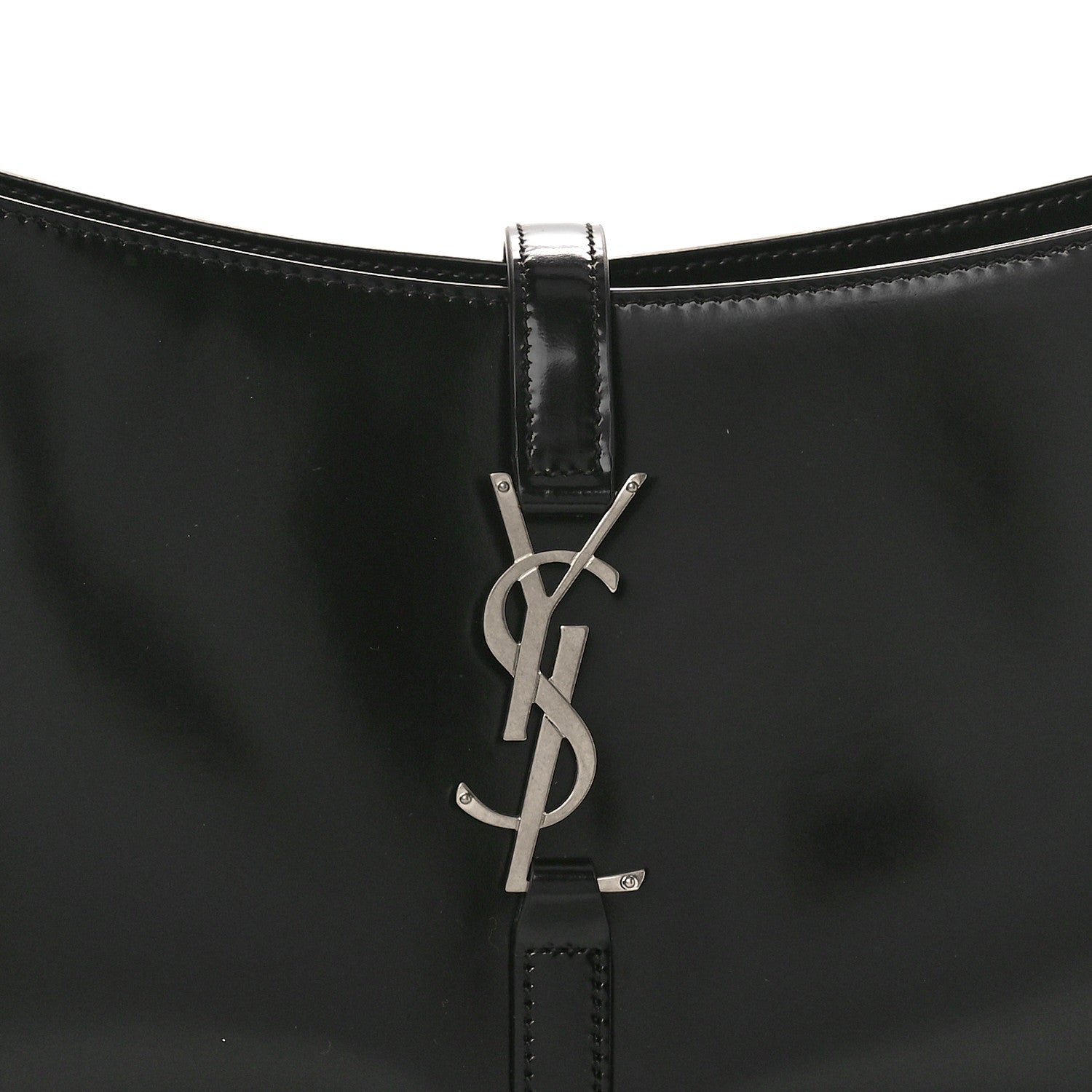 Saint Laurent Smooth Calfskin Le 5 A 7 Hobo Black 8 of 10