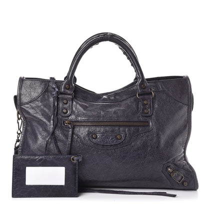 Balenciaga Chevre Classic Hardware City Ink 1 of 19