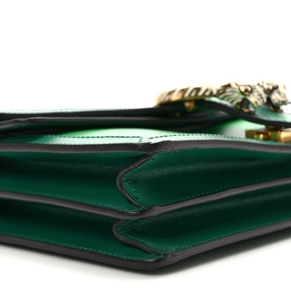 Gucci Azalea Calfskin Enamel Small Dionysus Shoulder Bag New Shamarock Emerald Off White 8 of 9