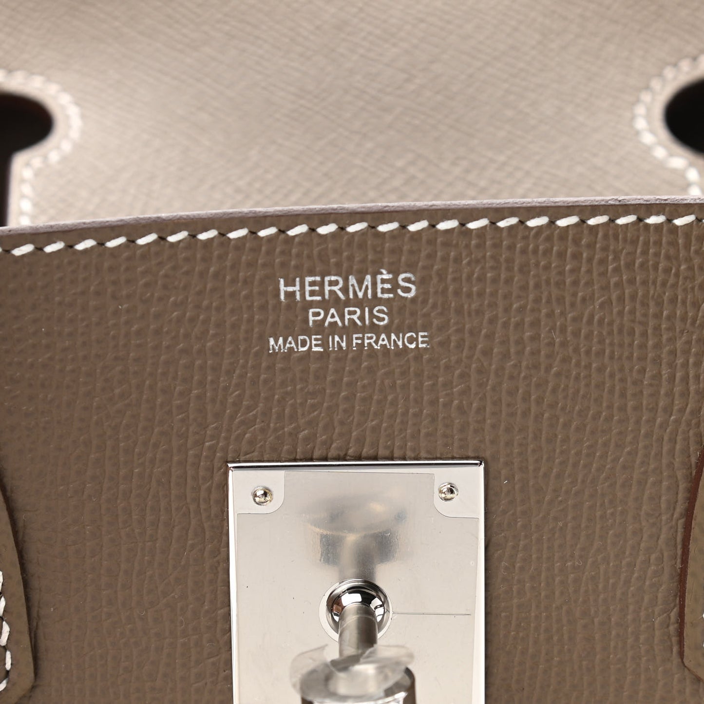 Epsom Birkin Sellier 25 Etoupe
