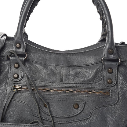 Balenciaga Agneau Classic Hardware Part Time Gris Tarmac 8 of 13