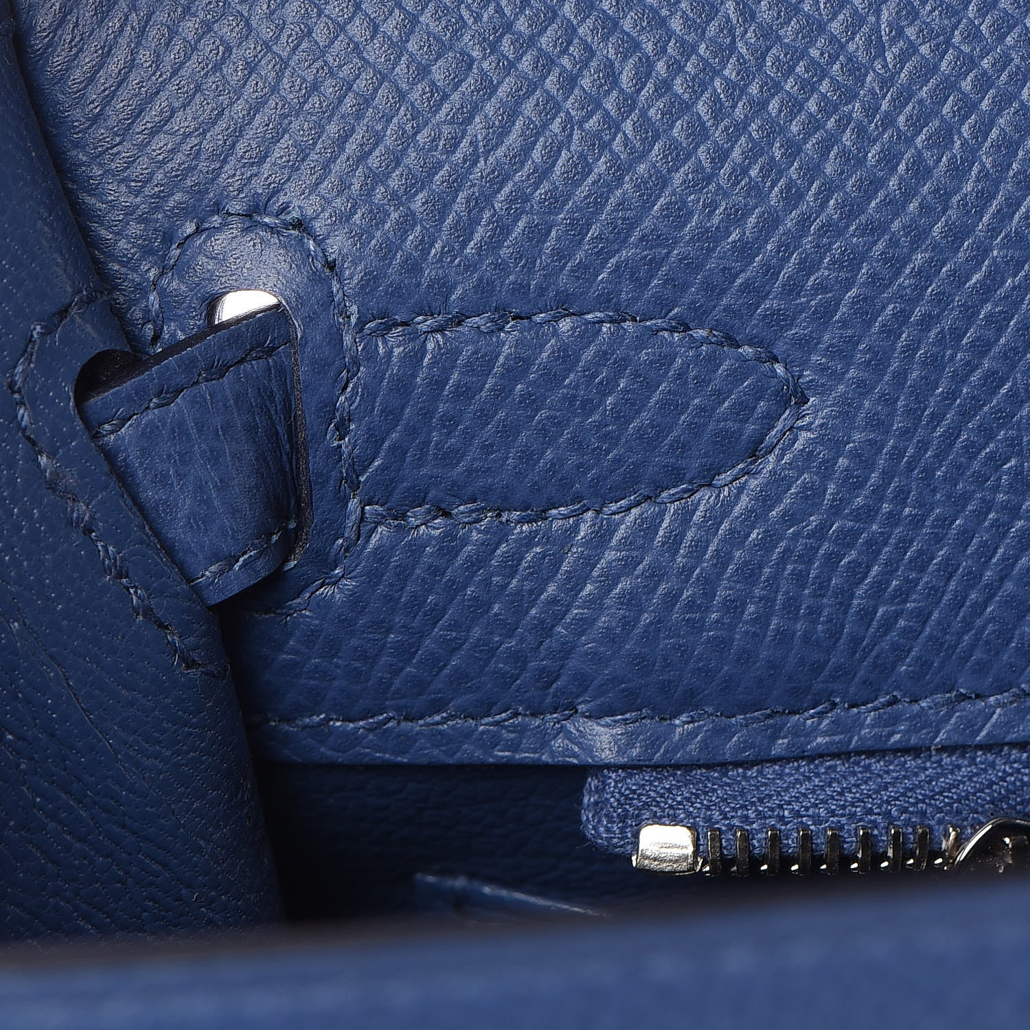 Hermes Epsom Kelly Sellier 25 Bleu Brighton 19 of 39