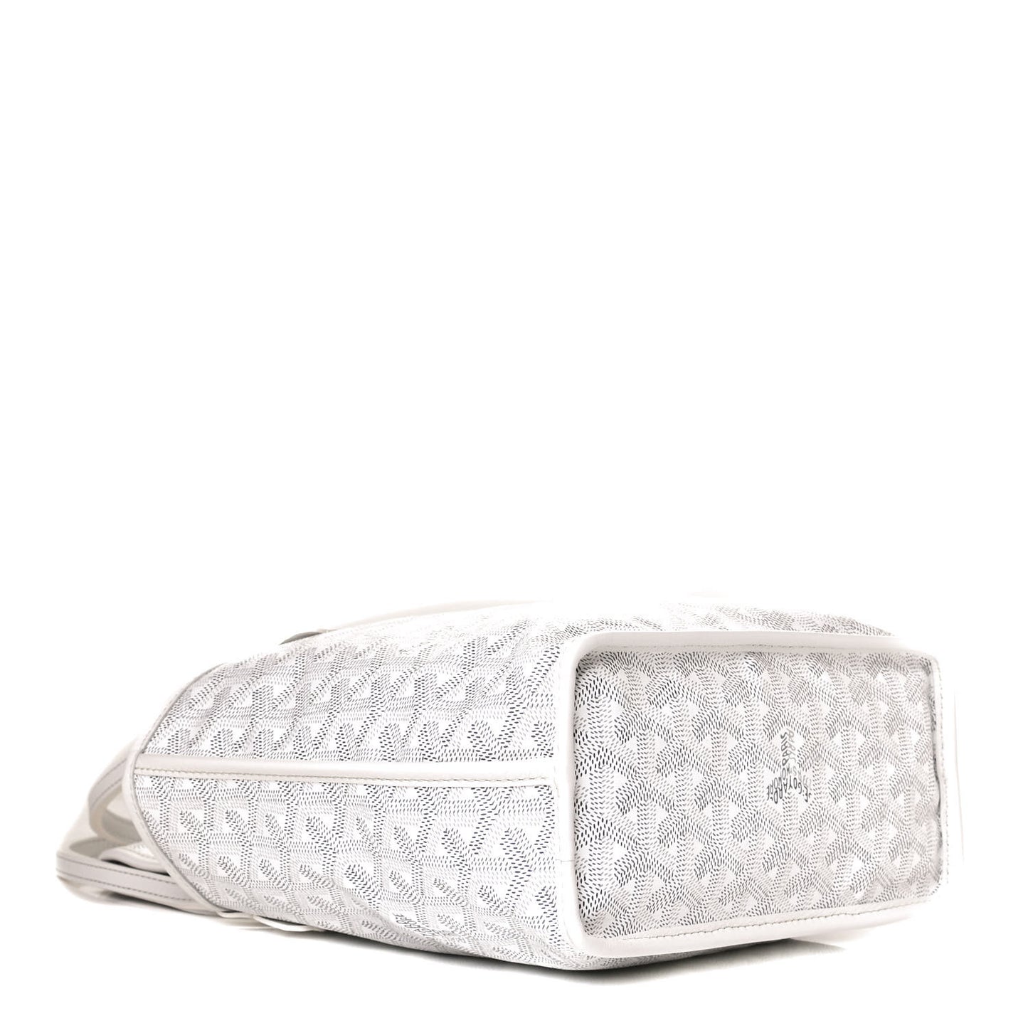 Goyardine Reversible Mini Anjou White