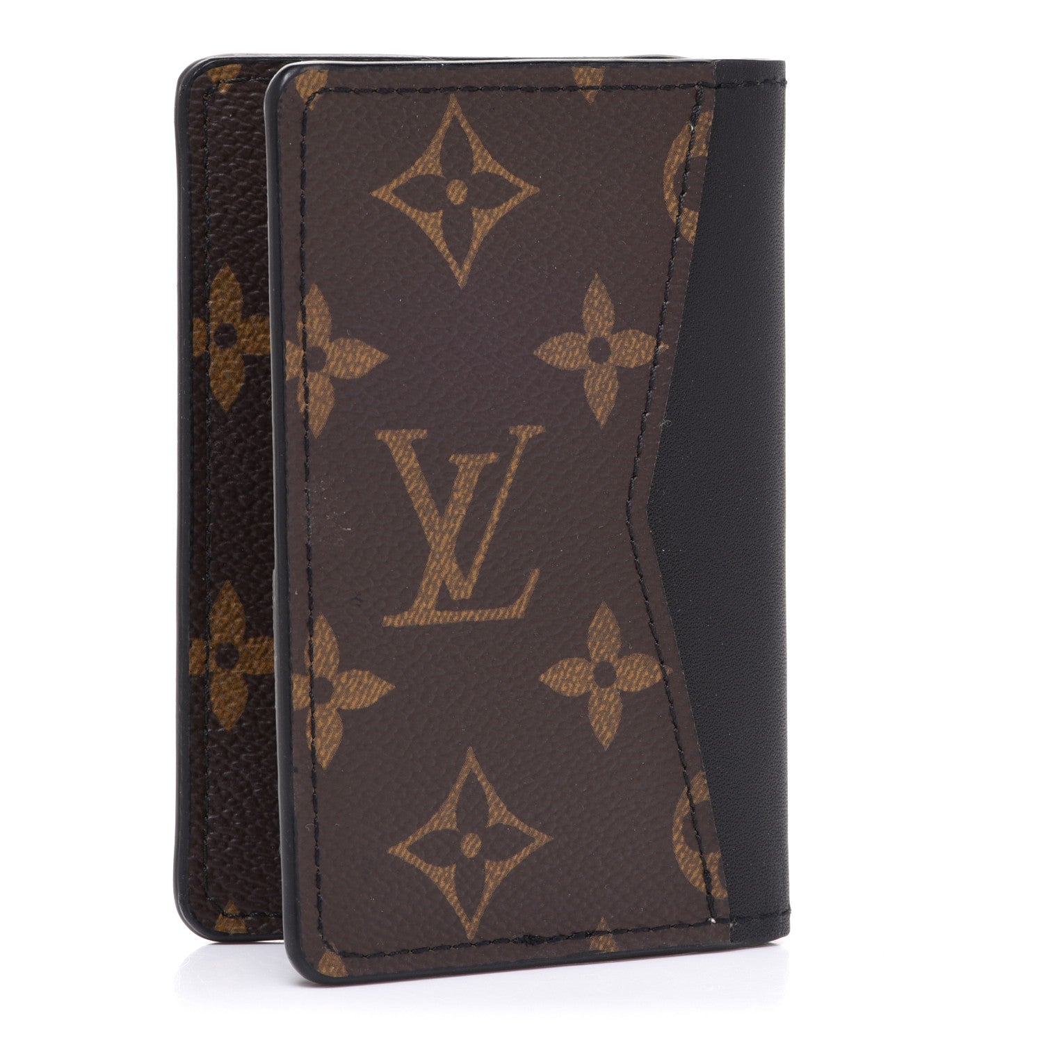 Louis Vuitton Monogram Macassar Pocket Organizer NM 3 of 8