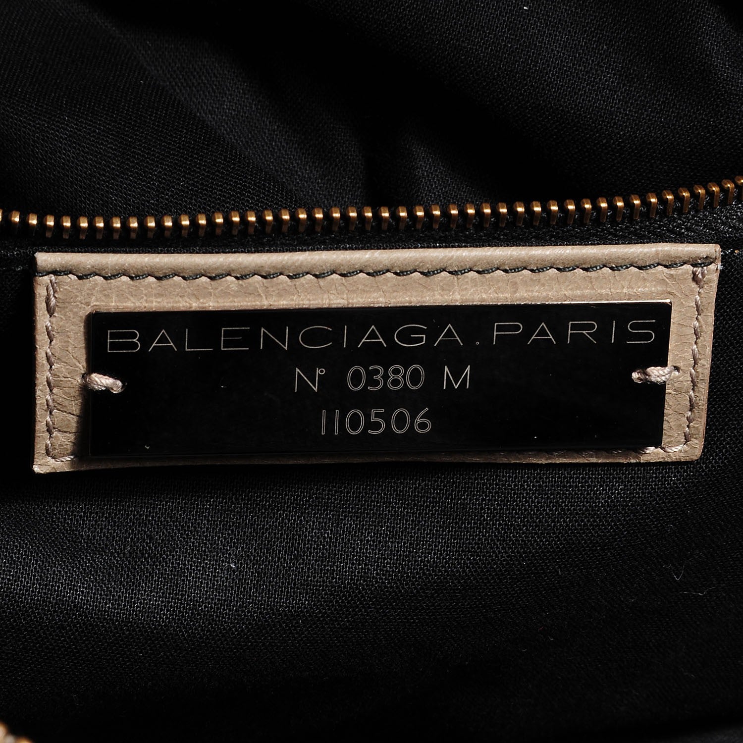 Balenciaga Agneau Classic Hardware Weekender Papyrus 6 of 11