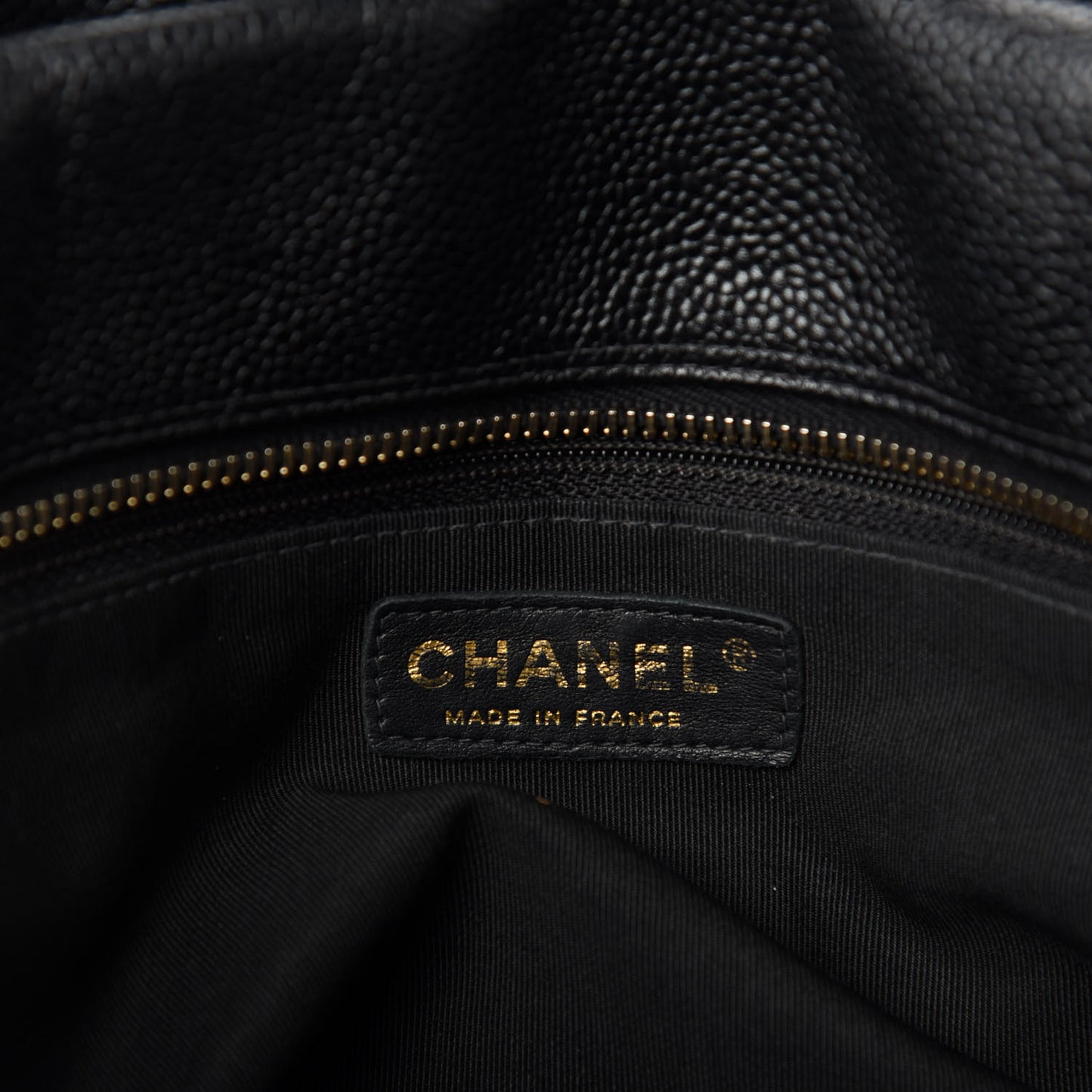 Caviar Quilted Grand Timeless Tote GTT Black