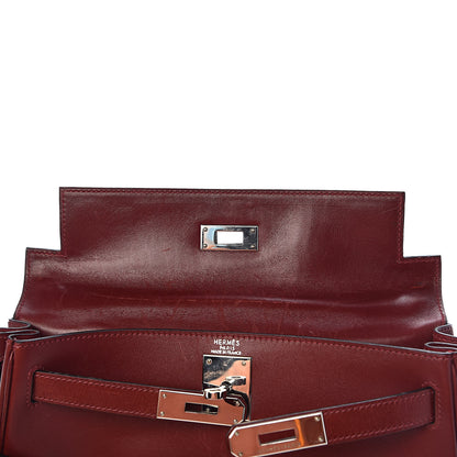 Hermes Box Kelly Retourne 28 Rouge H 19 of 48