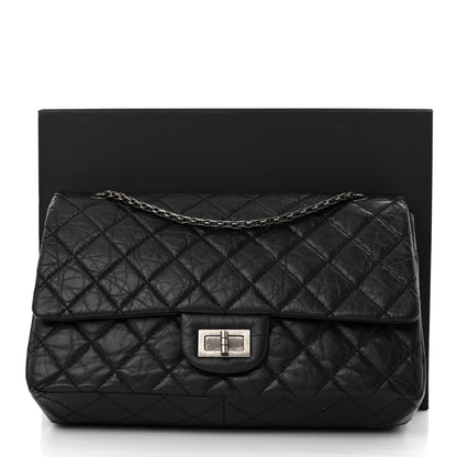 Chanel Aged Calfskin Quilted 2.55 Reissue 227 Flap Black 13 of 13