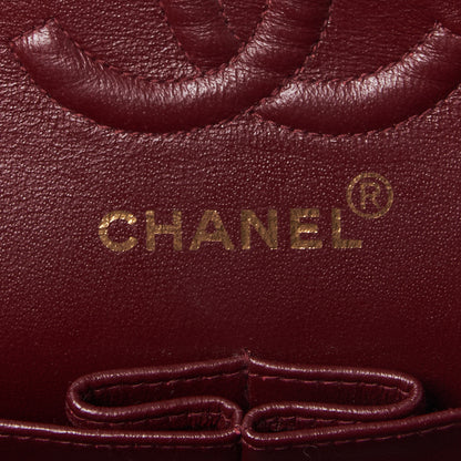 Chanel Lambskin Quilted Small Double Flap Black 7 of 9