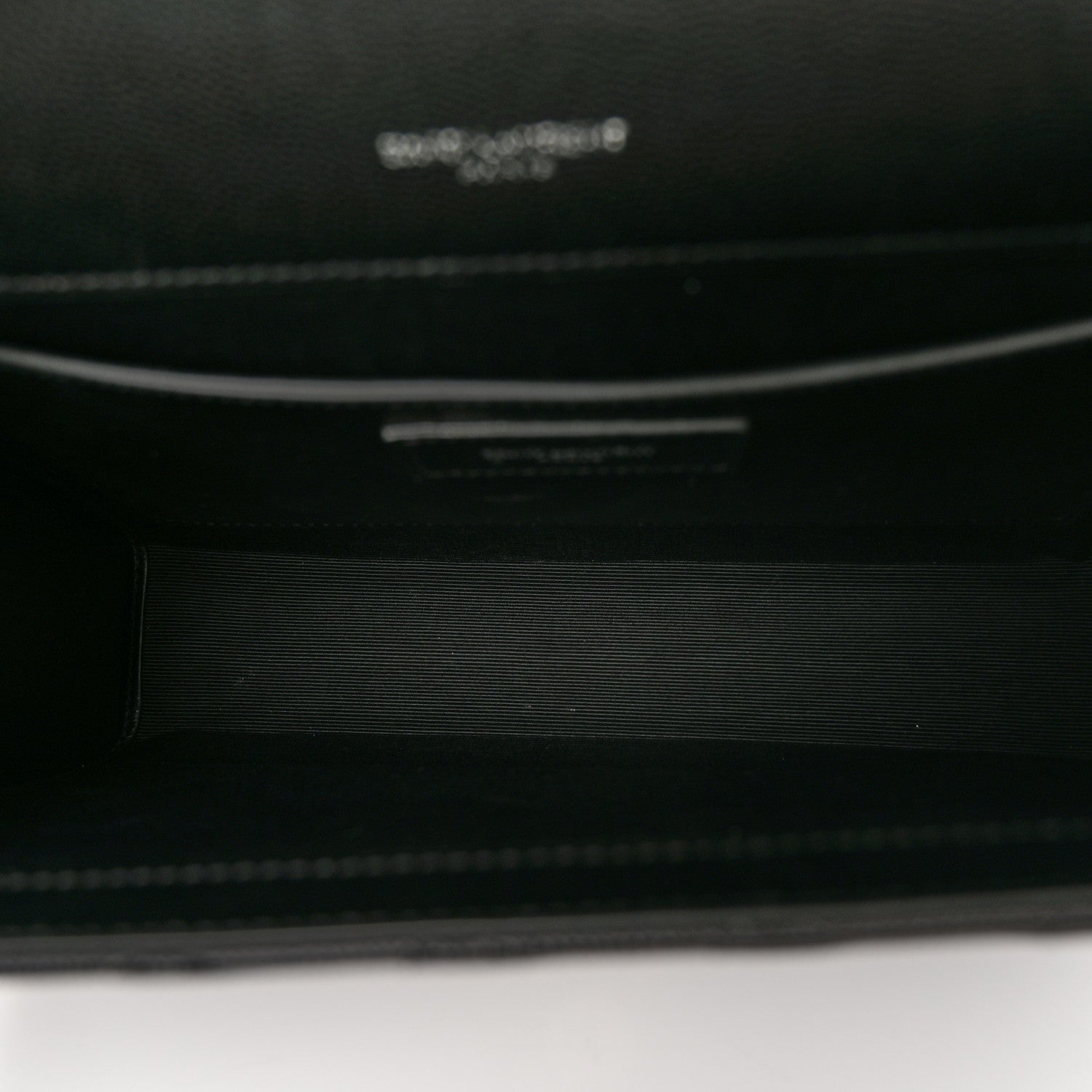 Saint Laurent Grain De Poudre Textured Mixed Matelasse Triquilt Medium Monogram Satchel Black 5 of 10