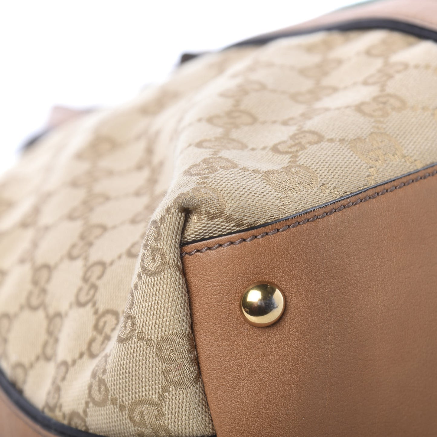 Monogram Web Medium Rania Top Handle Bag Sand