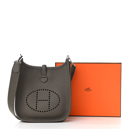 Hermes Taurillon Clemence Evelyne TPM Etain 11 of 11